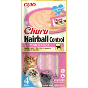 CIAO CHURU SALMONE SNACK FUNZIONALE HAIRBALL CONTROL Gatti
