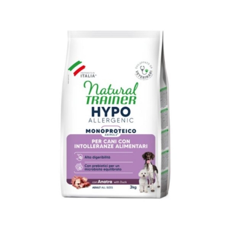 NATURAL TRAINER DOG HYPOALLERGENIC DUCK Cani