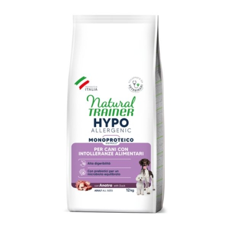 NATURAL TRAINER DOG HYPOALLERGENIC DUCK Cani
