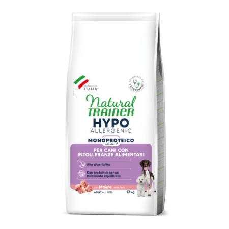 NATURAL TRAINER DOG HYPOALLERGENIC PORK Cani