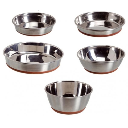 CAMON CIOTOLA ACCIAIO ANTISCIVOLO CATDISH BASSO Cani e Gatti
