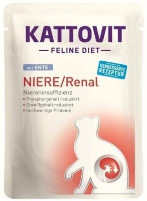 KATTOVIT FELINE DIET NIERE/RENAL ANATRA Gatti