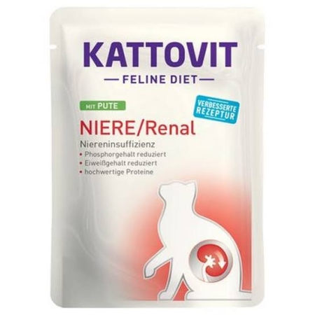 KATTOVIT FELINE DIET NIERE/RENAL TACCHINO Gatti