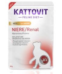 KATTOVIT FELINE DIET NIERE/RENAL POLLO PATE' Gatti