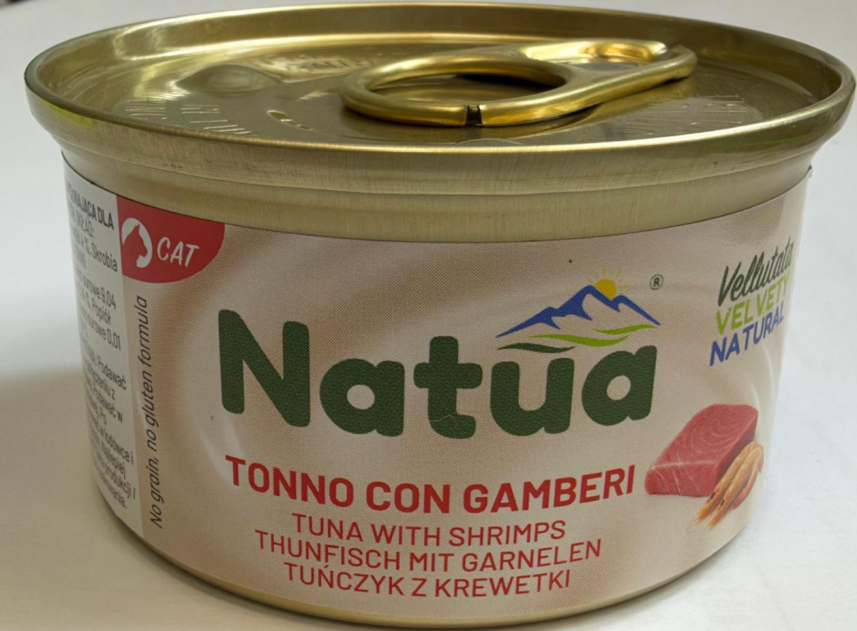NATUA VELLUTATA NATURAL TONNO CON GAMBERI
