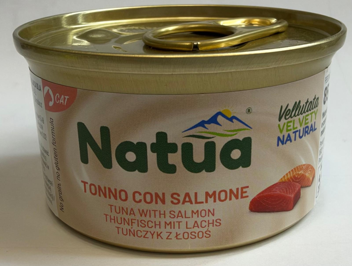 NATUA VELLUTATA NATURAL TONNO CON SALMONE