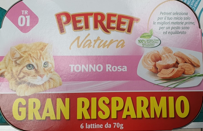PETREET ADULT TONNO ROSA  A01 Gatti