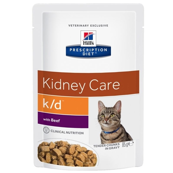 HILL'S PRESCRIPTION DIET K/D KIDNEY CARE CON MANZO 