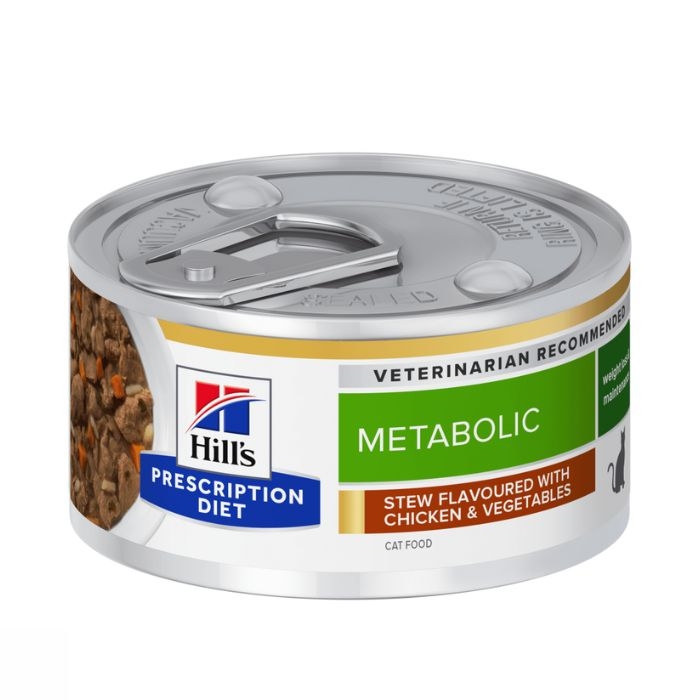 HILL'S PRESCRIPTION DIET STEW METABOLIC WEIGHT MANAGEMENT CON POLLO E VERDURE 