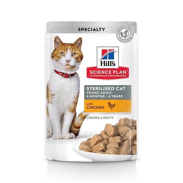 HILL'S SCIENCE PLAN YOUNG ADULT STERILISED CAT CON POLLO