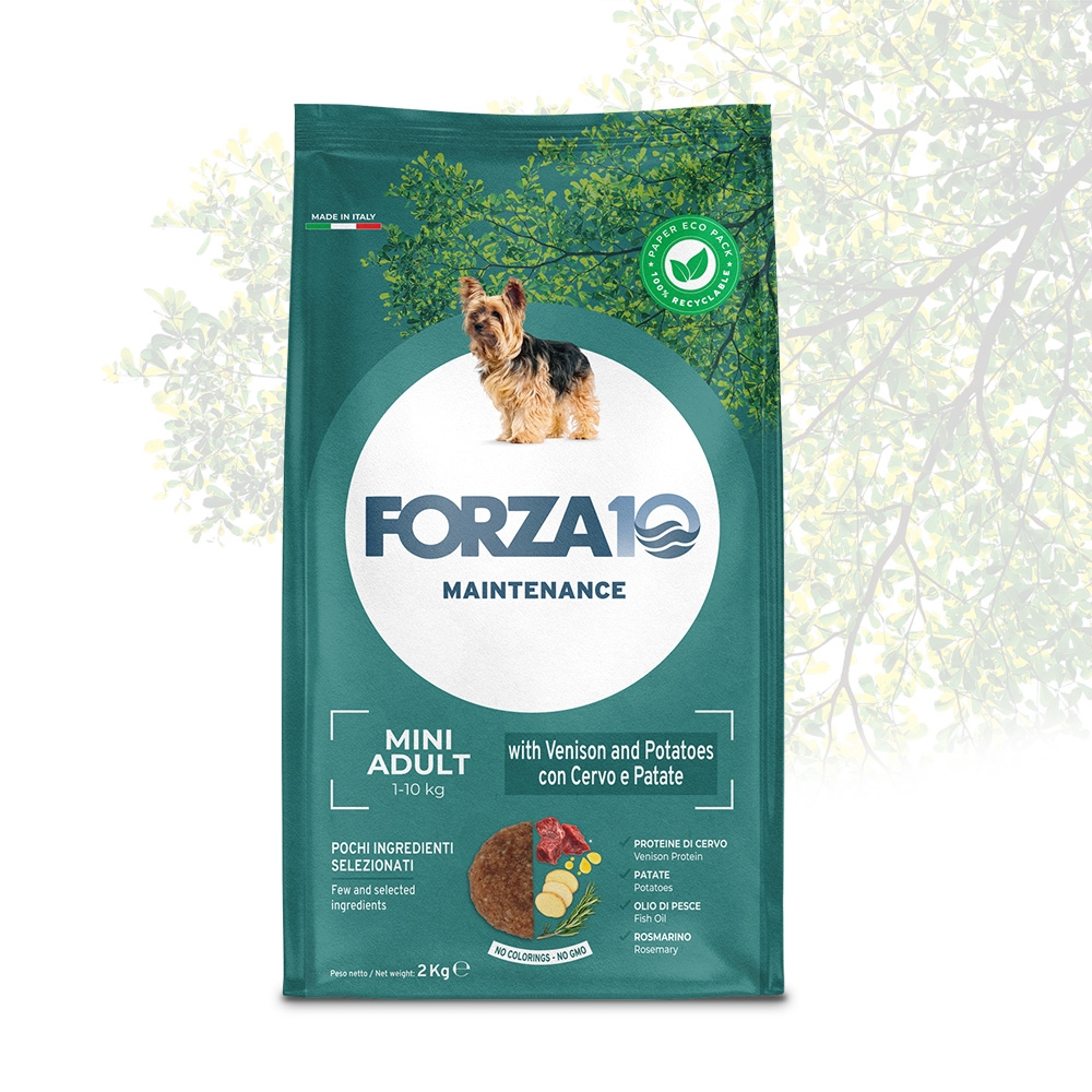 FORZA 10 MAINTENANCE MINI ADULT CON CERVO E PATATE 