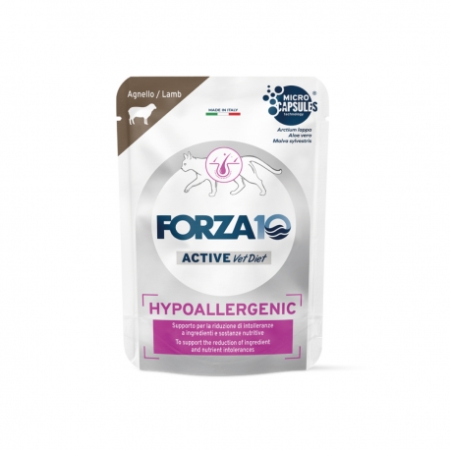 FORZA 10 ACTIVE VET DIET HYPOALLERGENIC AGNELLO Gatti