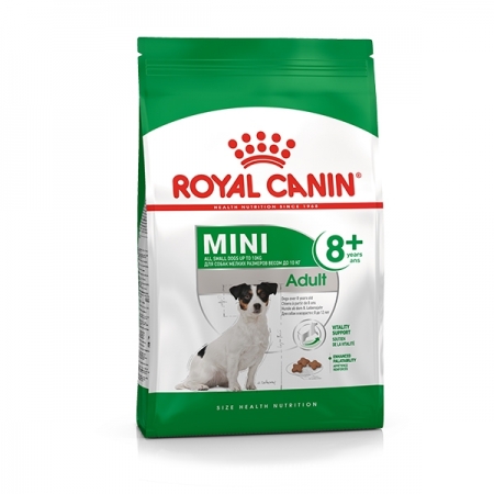 ROYAL CANIN MINI ADULT 8 + Cani