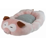 FLUFFY RELAX PIG PET BED 75cm 
