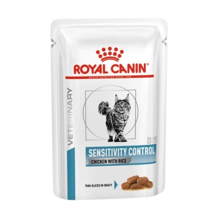 ROYAL CANIN VETERINARY DIET SENSITIVITY CONTROL CON POLLO E RISO Gatti