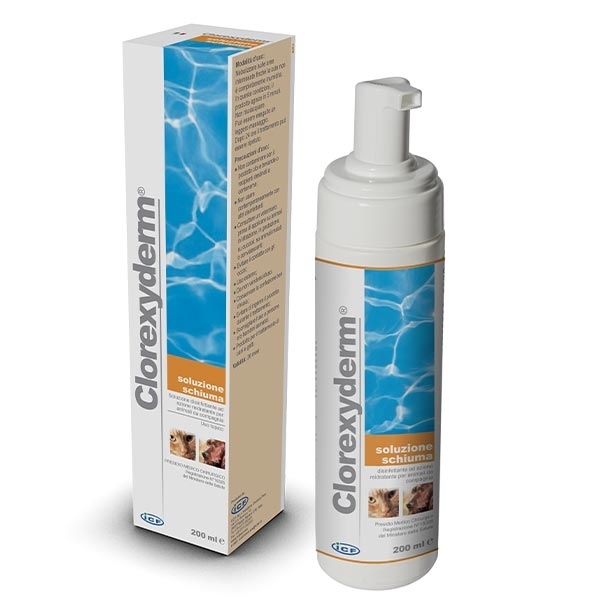 I.C.F. CLOREXYDERM SOLUZIONE SCHIUMA 