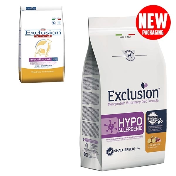 DIET HYPOALLERGENIC SMALL BREED ANATRA E PATATE