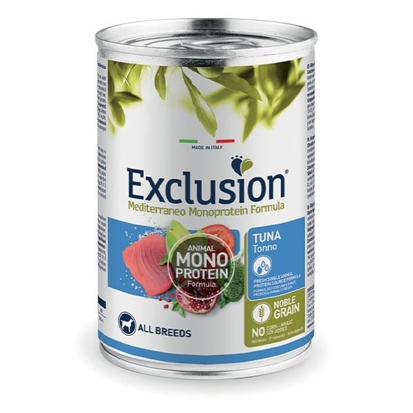 MEDITERRANEO MONOPROTEIN ADULT ALL BREED CON TONNO 