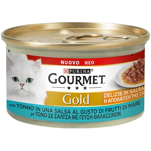 GOLD DELIZIE CON TONNO IN SALSA 