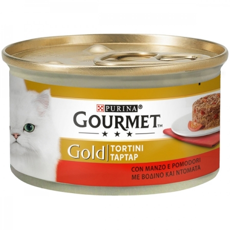 GOLD TORTINI CON MANZO E POMODORO Gatti