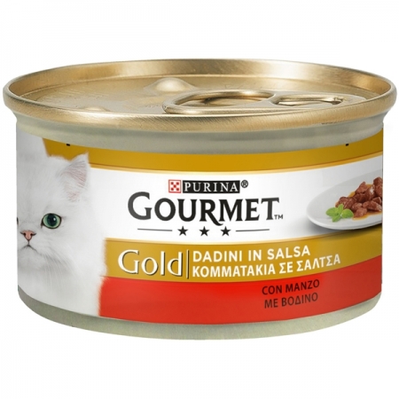 GOURMET GOLD DADINI IN SALSA CON MANZO Gatti