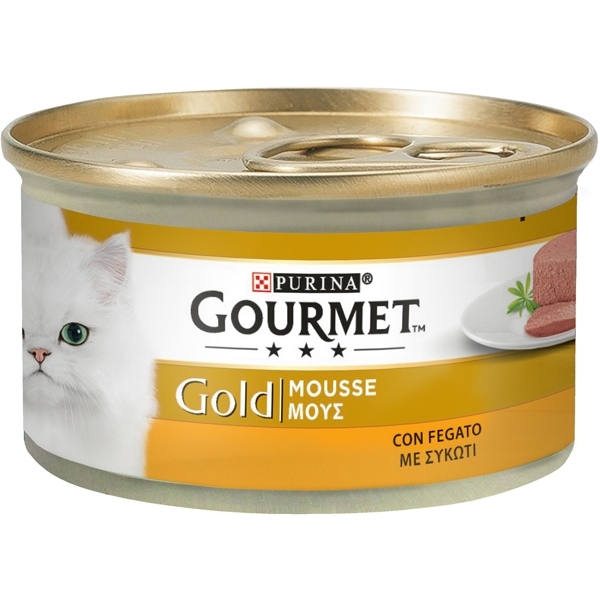 GOURMET GOLD MOUSSE CON FEGATO 
