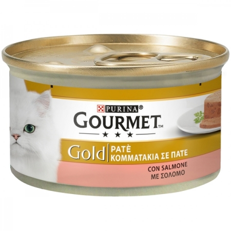GOURMET GOLD PATÉ CON SALMONE Gatti