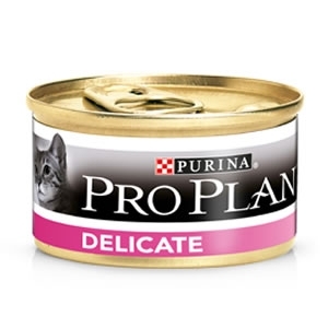PRO PLAN DELICATE MOUSSE CON TACCHINO Gatti