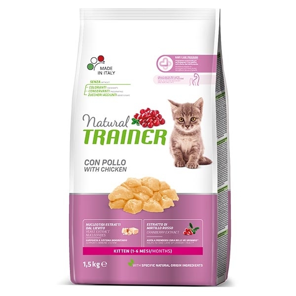 NATURAL KITTEN CON POLLO FRESCO 