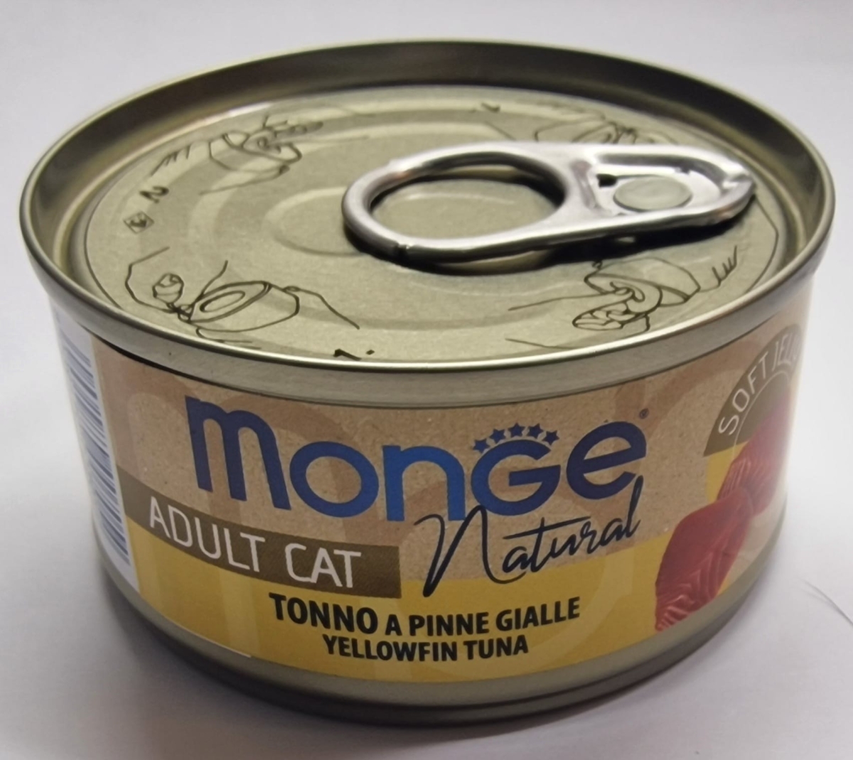 NATURAL SUPERPREMIUM JELLY TRANCETTI DI TONNO A PINNE GIALLE 