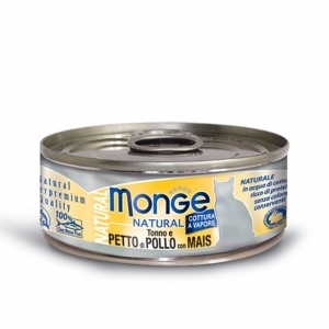 NATURAL SUPERPREMIUM TONNO E PETTO DI POLLO CON MAIS 