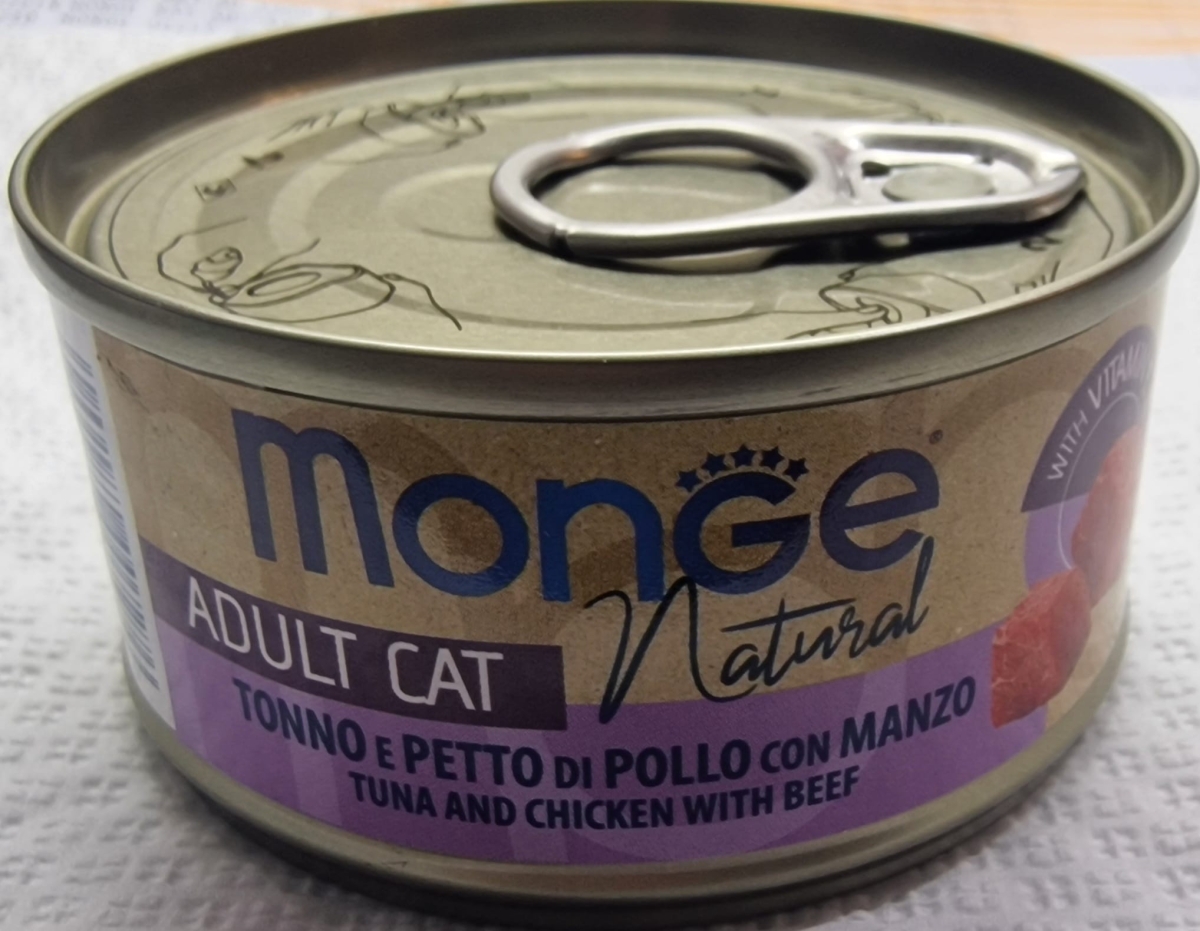 NATURAL SUPERPREMIUM TONNO E PETTO DI POLLO CON MANZO 