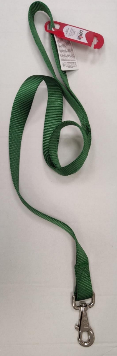 GUINZAGLIO NYLON VERDE 