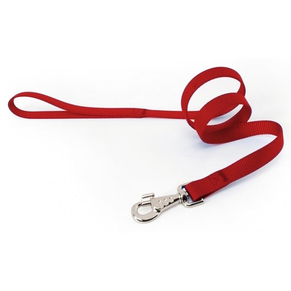GUINZAGLIO NYLON ROSSO