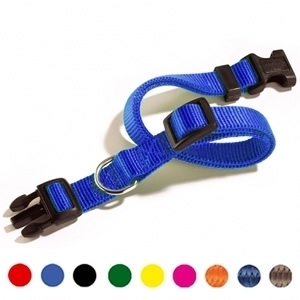 COLLARE SGANCIO REGOLABILE BLU