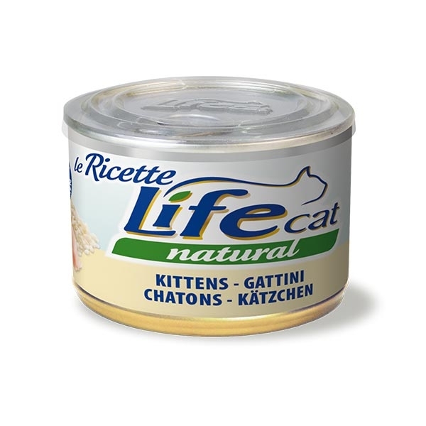 LIFE CAT LE RICETTE KITTEN CON POLLO 
