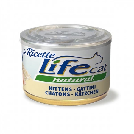 LIFE CAT LE RICETTE KITTEN CON POLLO Gatti