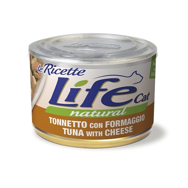LIFE CAT LE RICETTE TONNETTO CON FORMAGGIO E SPINACI 