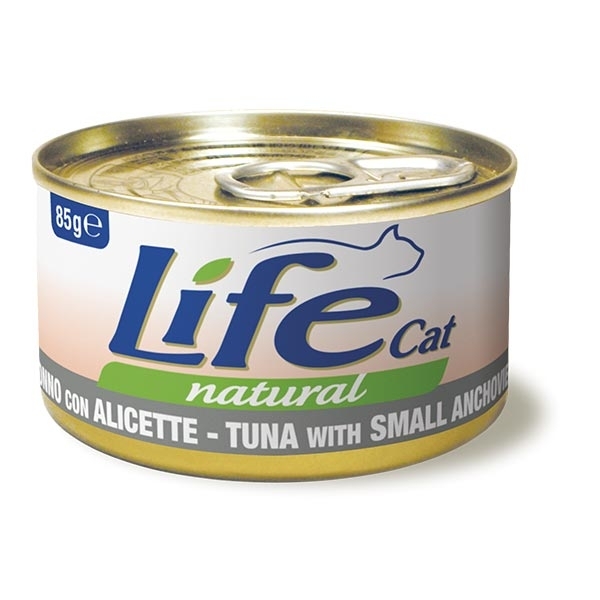 LIFE CAT NATURAL TONNO CON ALICETTE 