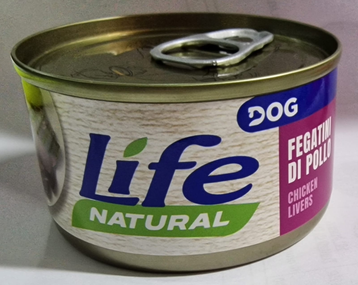 LIFE NATURAL DOG FEGATINI DI POLLO 
