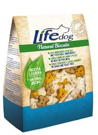 LIFE DOG NATURAL BISCUITS FOLLETTI ALLA VANIGLIA Cani