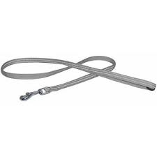 CROCI GUINZAGLIO NYLON GRIGIO RIFLETTENTE 