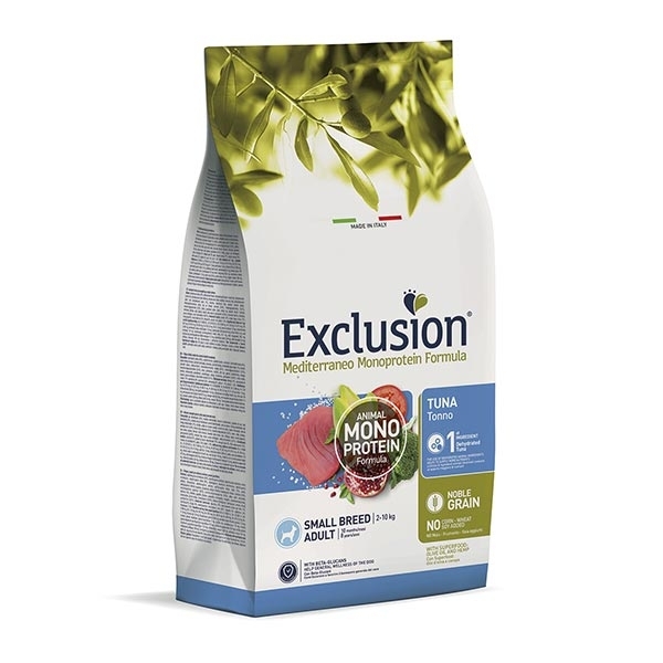 MEDITERRANEO MONOPROTEIN ADULT SMALL BREED CON TONNO 
